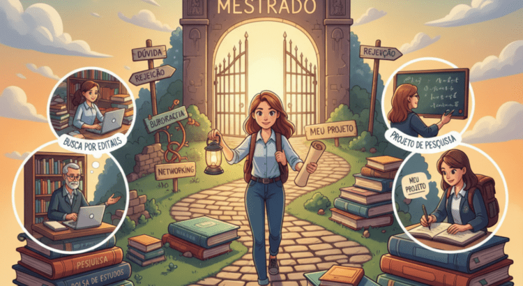 com eu entrei no mestrado