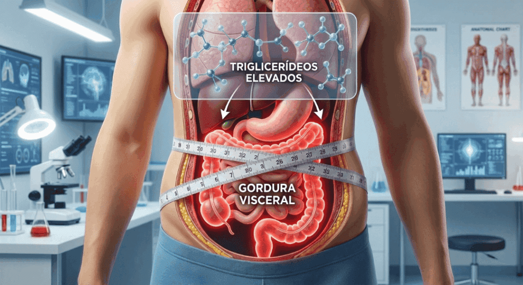 Cintura Hipertrigliceridêmica Risco Cardiovascular: gordura viceral